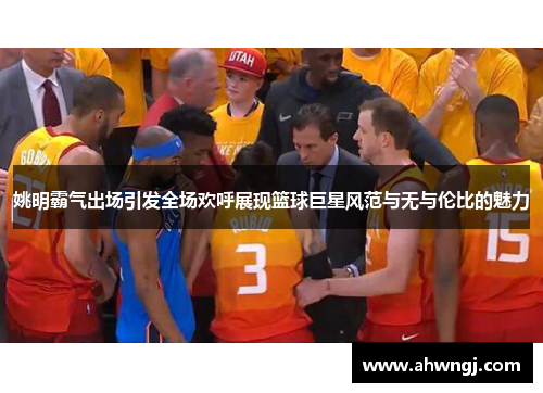 姚明霸气出场引发全场欢呼展现篮球巨星风范与无与伦比的魅力